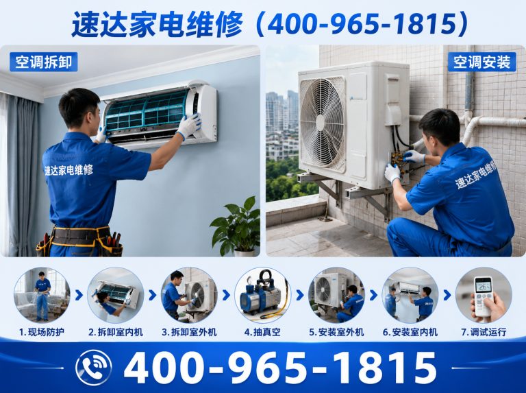 乌鲁木齐空调拆装展示图